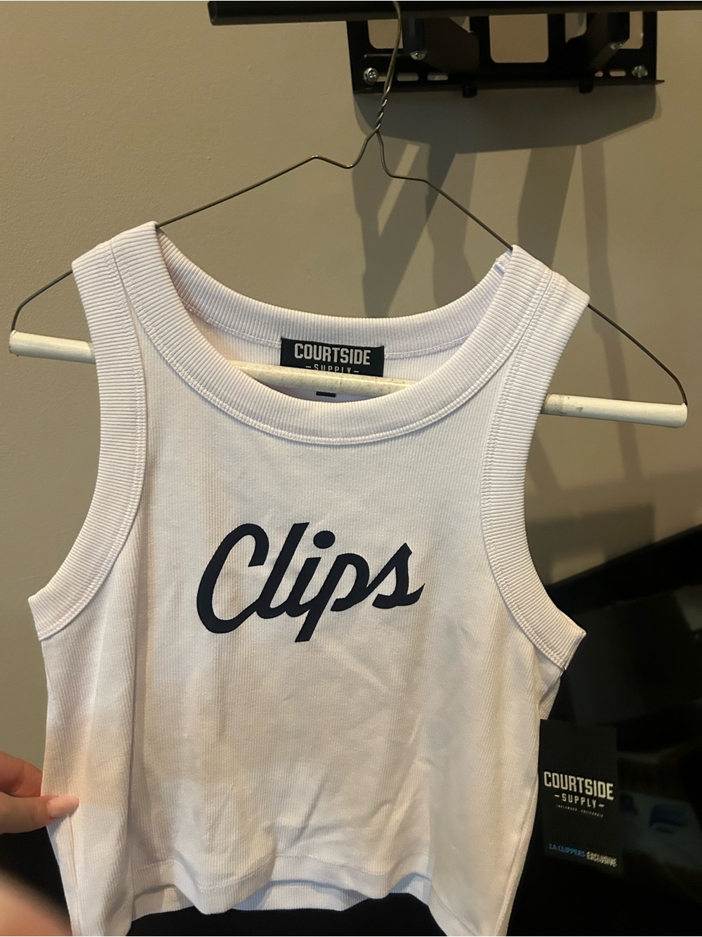 NBA LA Clippers " White Tank Top, new with tags